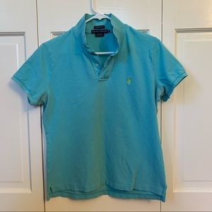 XL women’s Ralph Lauren Turquoise Skinny Polo